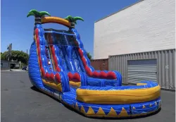 22’ Dual Lane Inferno Dry Slide