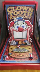 Clown Tooth Knockout Carnival Game